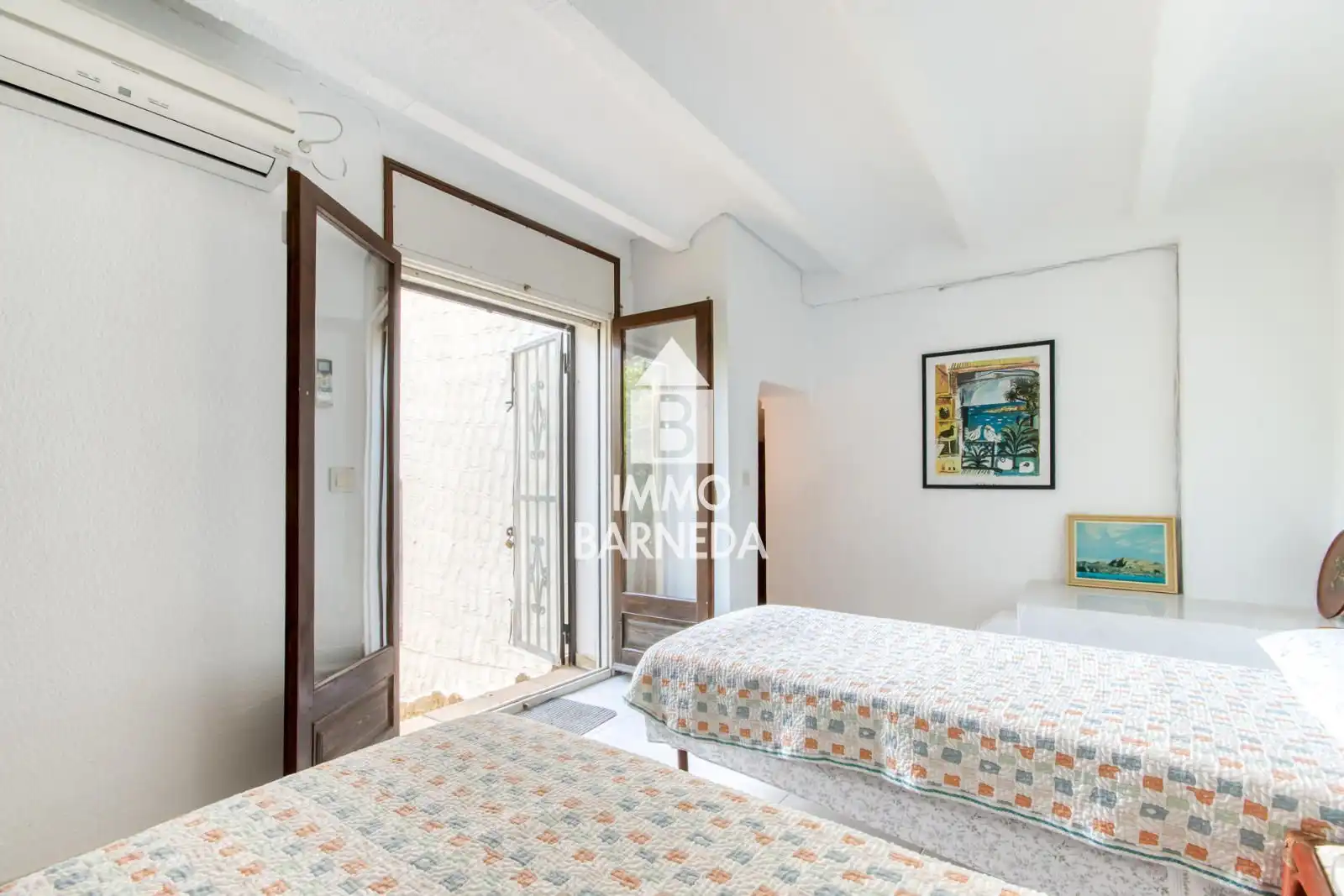 Bedroom of Flat for sale in Roses  with Air Conditioner, Heating and Terrace