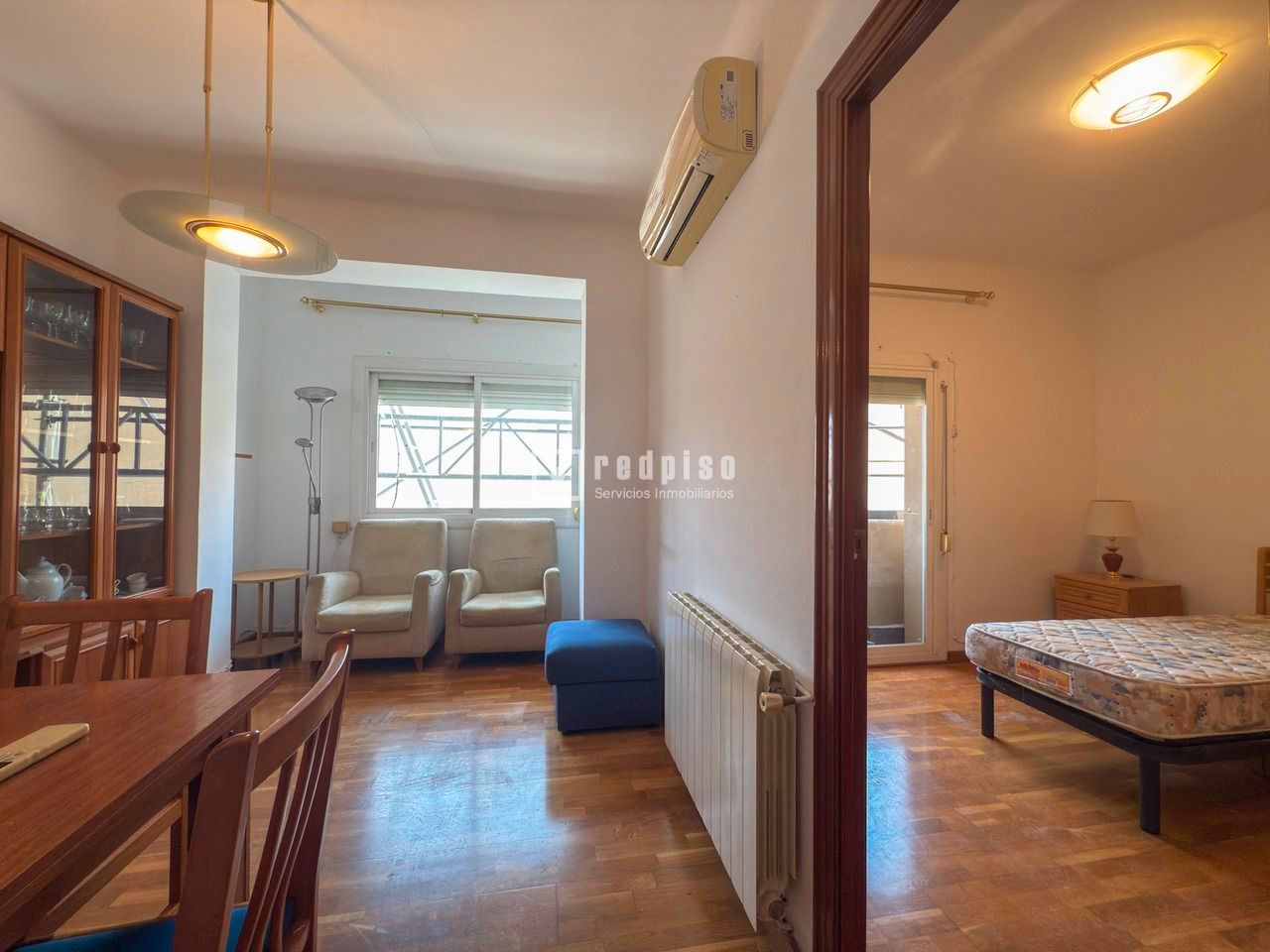 Bedroom of Flat for sale in  Barcelona Capital  with Air Conditioner, Heating and Parquet flooring
