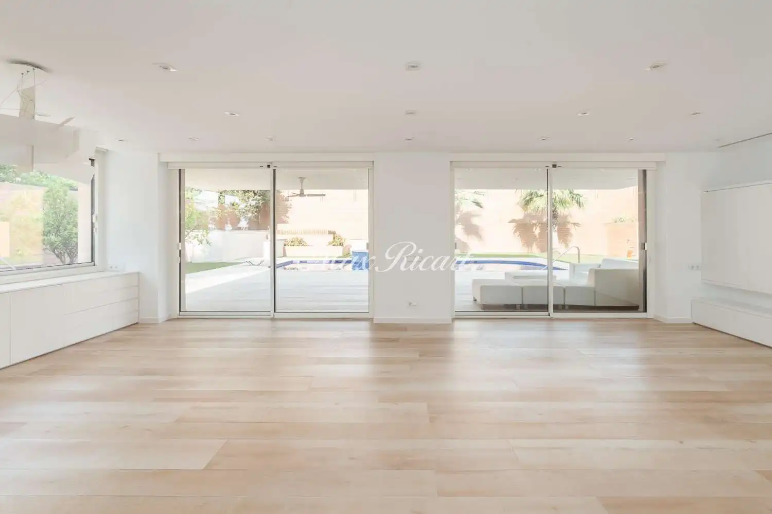 Sala de estar de Casa o chalet en venta en Barcelona con Aire acondicionado, Calefacción y Terraza