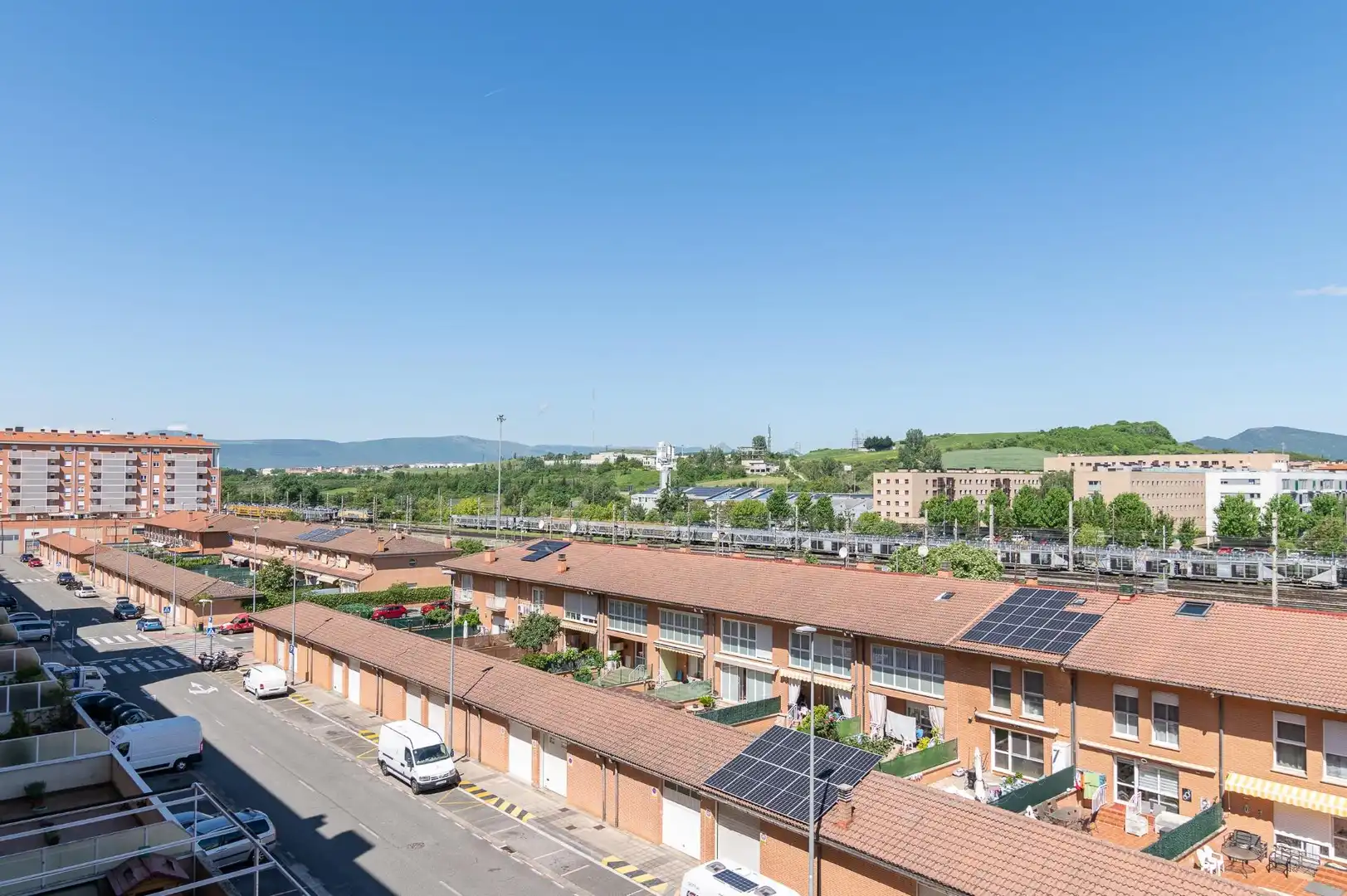 Vista exterior de Pis en venda en  Pamplona / Iruña amb Calefacció, Parquet i Traster