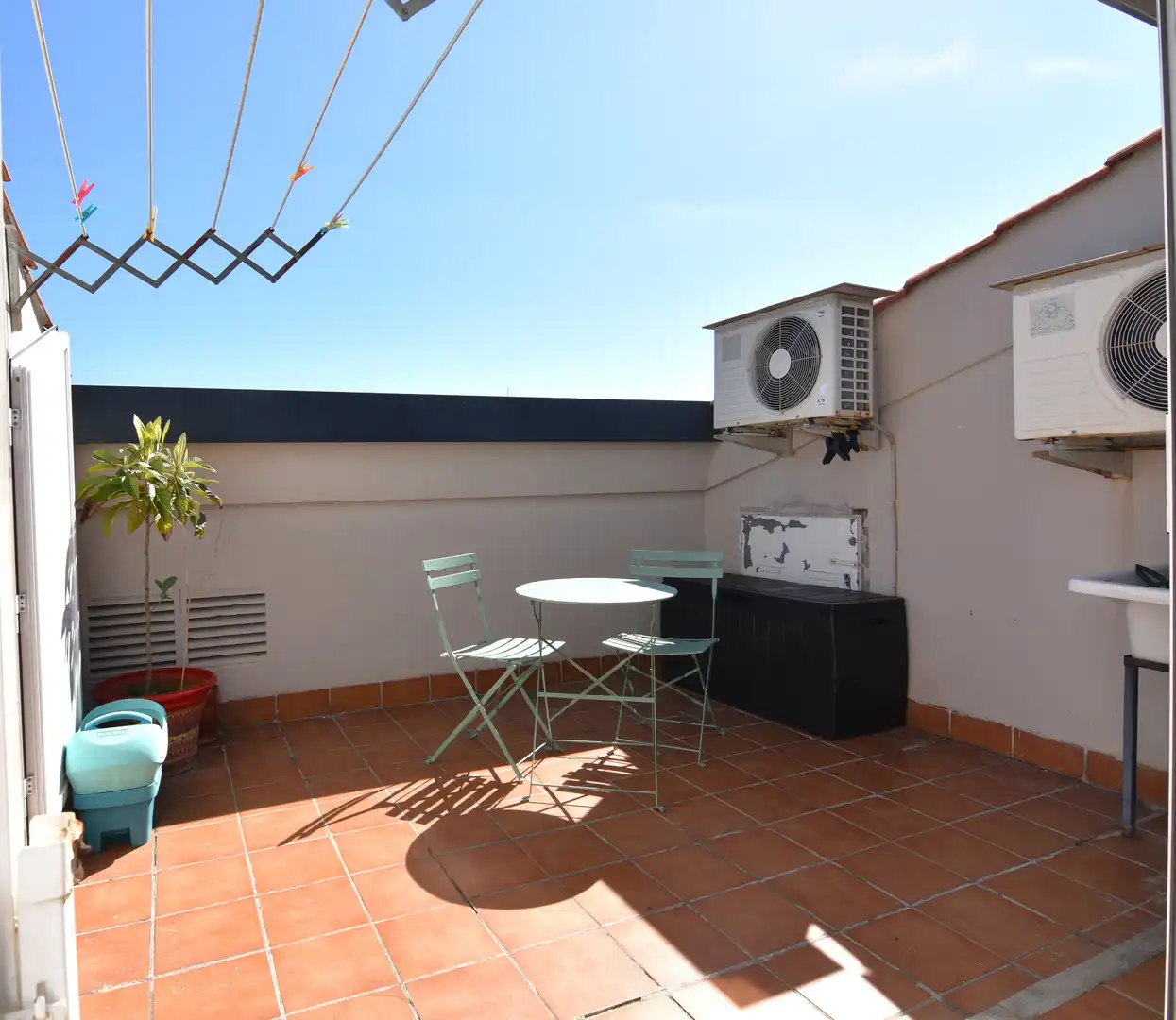 Terraza de Casa adosada en venta en Calella con Aire acondicionado, Calefacción y Jardín privado