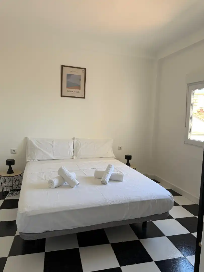 Bedroom of Flat for sale in Málaga  with Air Conditioner, Heating and Terrace