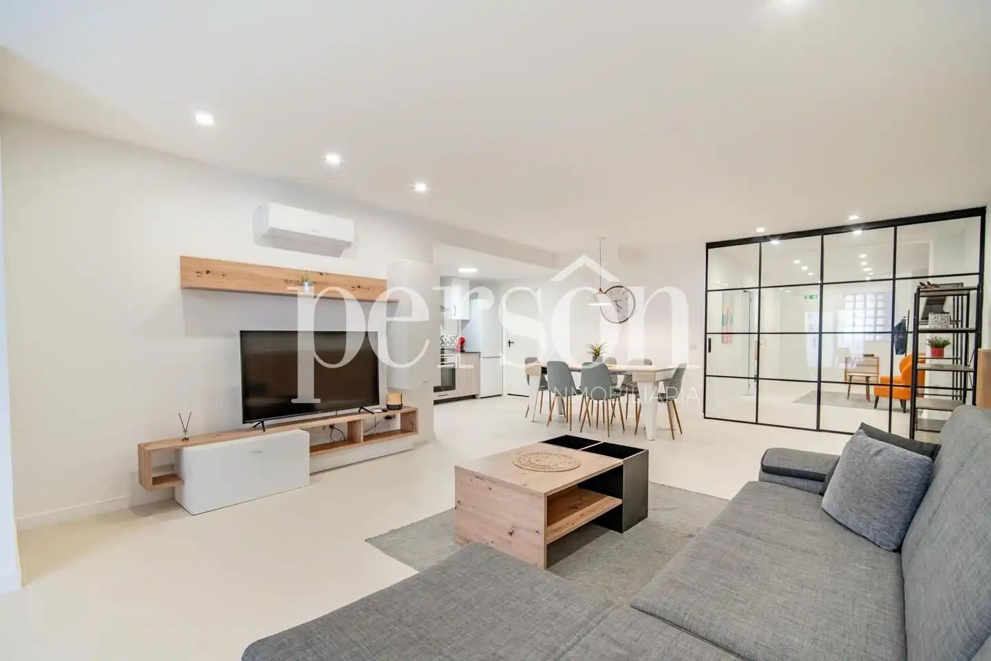 Sala de estar de Planta baja en venta en Valencia con Aire acondicionado, Calefacción y Terraza