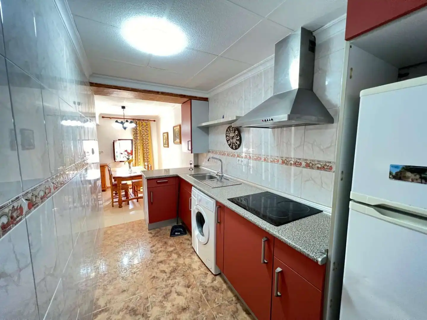 Küche von Country house zum Verkauf in Cuevas del Almanzora mit Klimaanlage, Heizung und Terrasse