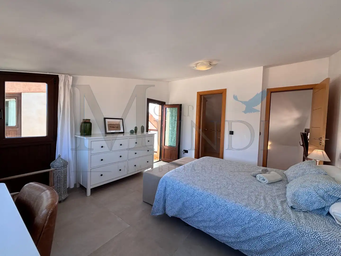 Bedroom of Houses for sale in La Oliva  with Terrace, Storage room and Furnished