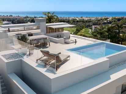 Terrace of House or chalet for sale in Marbella  with Air Conditioner, Terrace and Swimming Pool