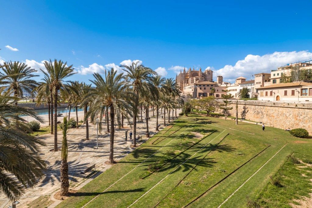 Vista exterior de Apartament en venda en  Palma de Mallorca amb Aire condicionat, Traster i Balcó