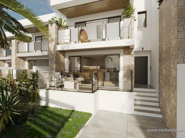 Maison mitoyenne avec piscine à vendre à Monforte del Cid