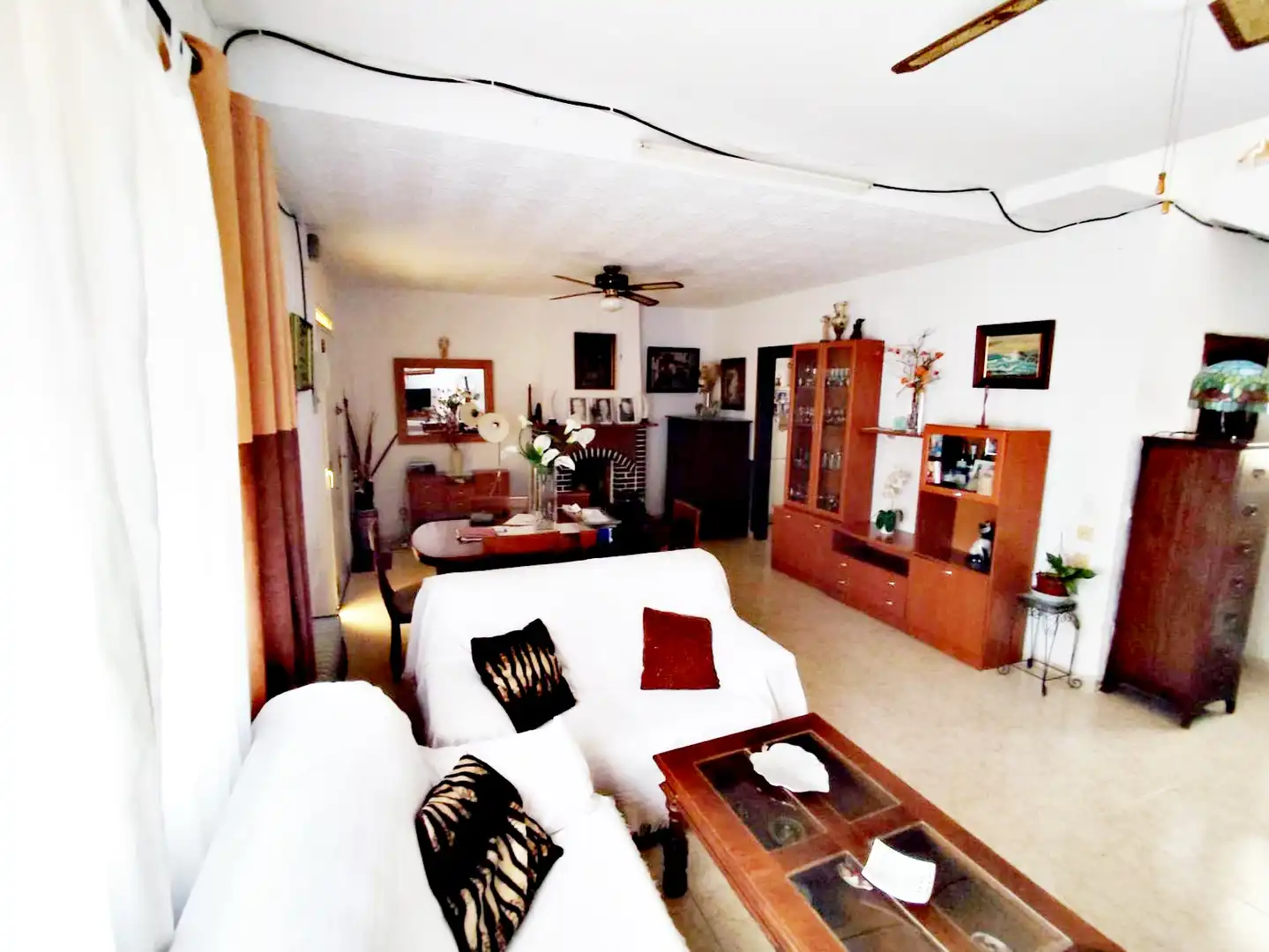 Sala de estar de Casa o chalet en venta en Málaga con Terraza, Trastero y Amueblado