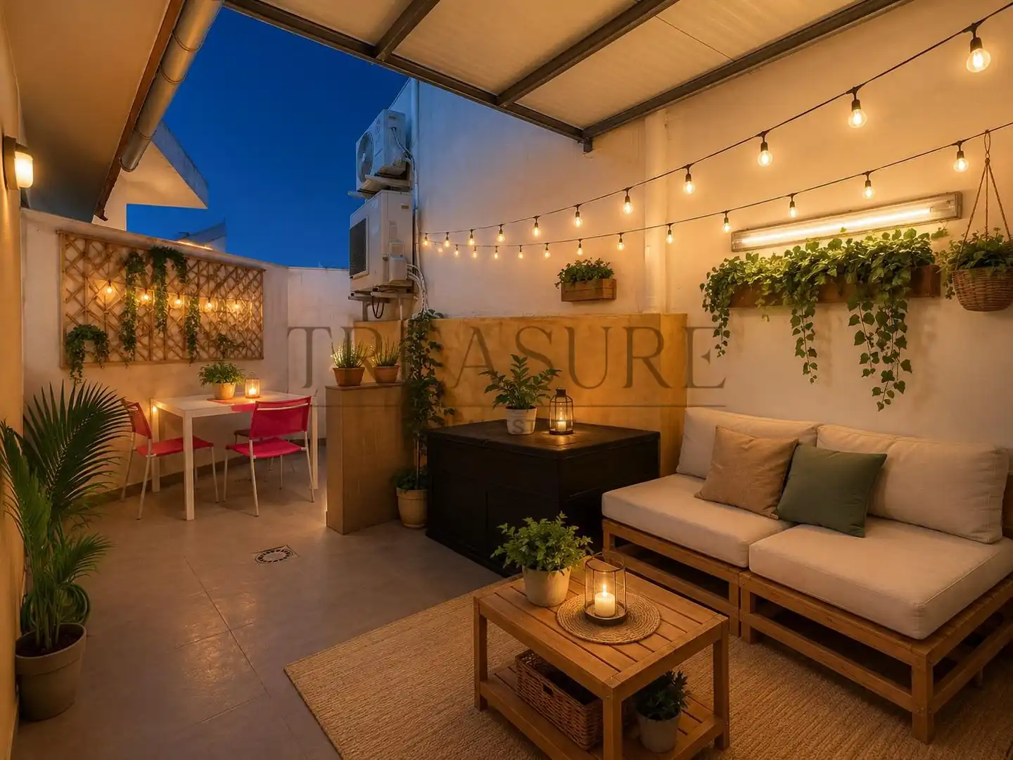 Terraza de Dúplex en venta en Las Torres de Cotillas con Aire acondicionado, Terraza y Trastero