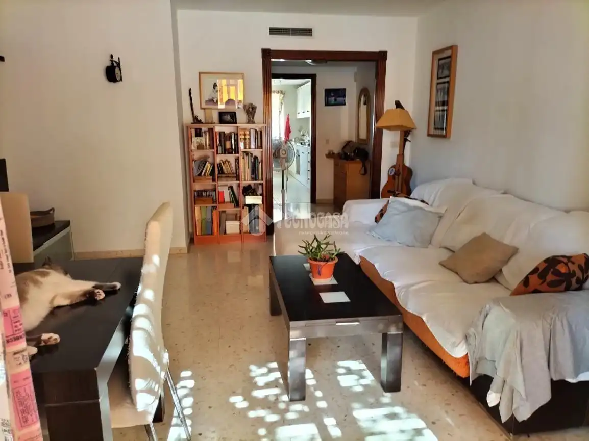 Living room of Attic for sale in Alicante / Alacant  with Air Conditioner and Terrace