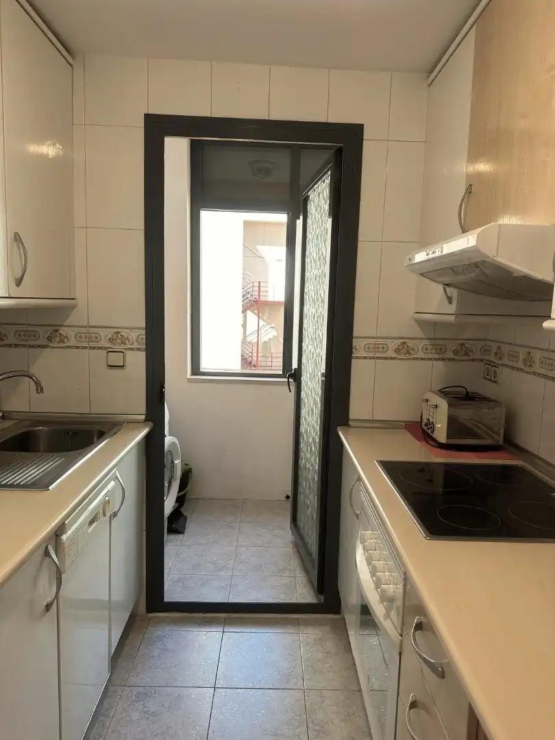 Cocina de Piso de alquiler en Madrid con Aire acondicionado, Calefacción y Parquet
