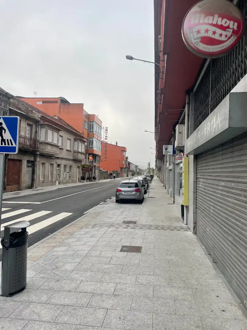 Vista exterior de Piso en venta en Tui con Amueblado y Balcón