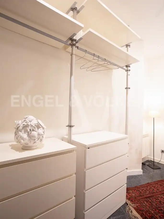Schlafzimmer von Wohnung zur Miete in Barcelona mit Klimaanlage, Heizung und Privatgarten