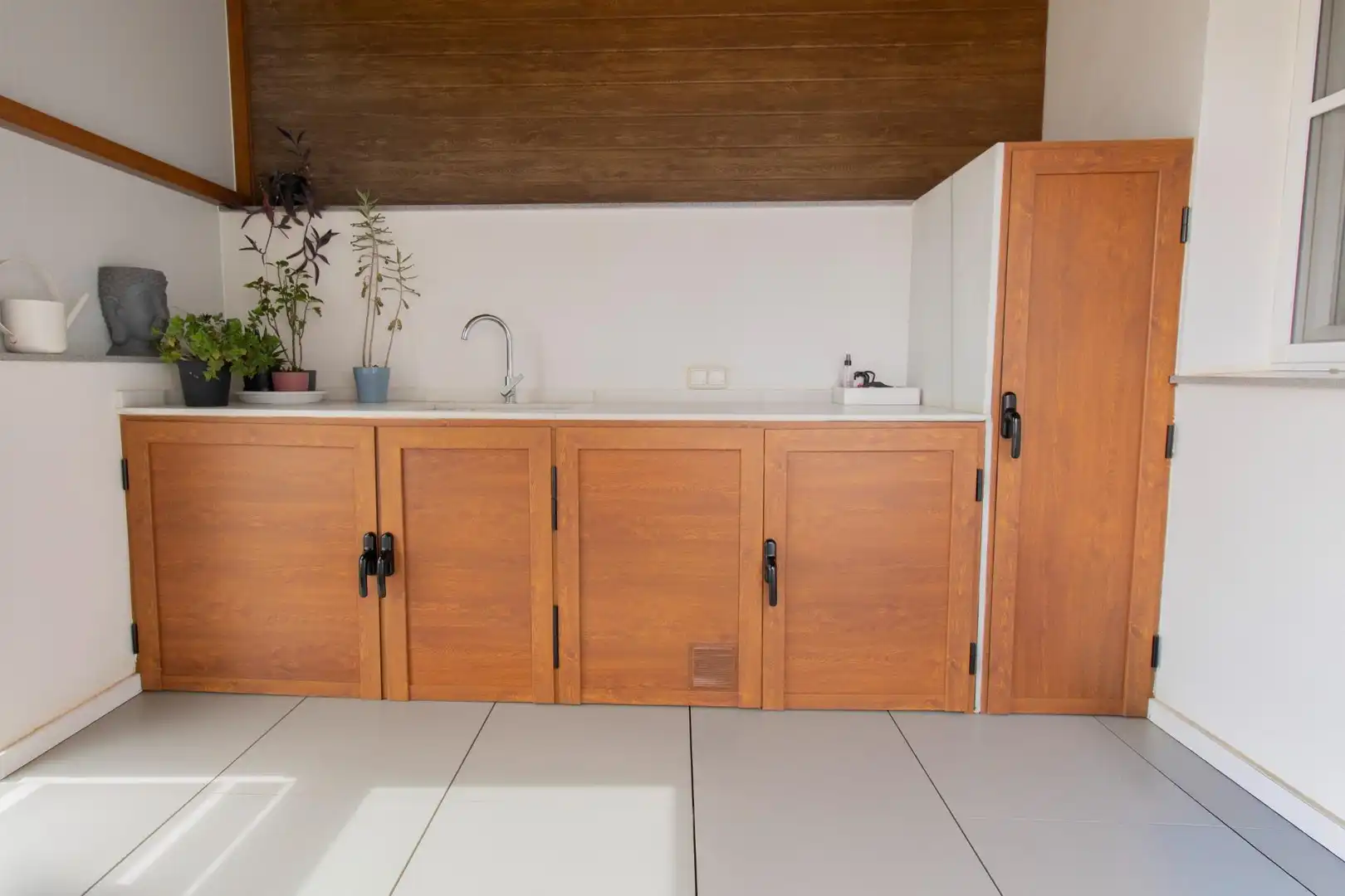 Kitchen of Attic for sale in Rafelbuñol / Rafelbunyol  with Air Conditioner, Terrace and Storage room