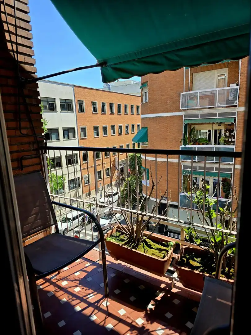 Balcony of Flat for sale in Madrid  with Heating and Terrace