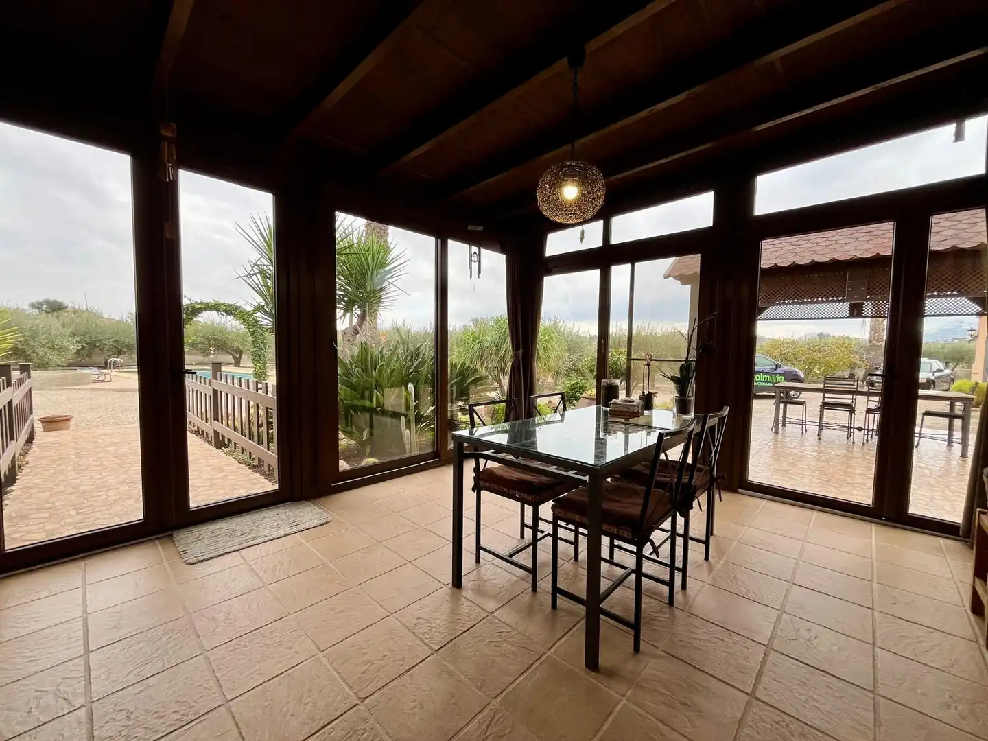 Terrace of Detached homes for sale in Mojácar  with Air Conditioner, Heating and Private garden