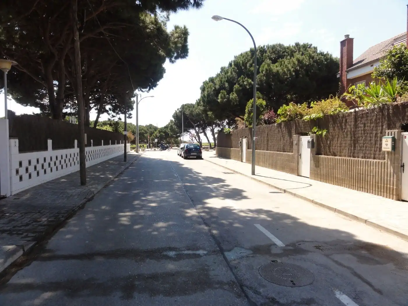 Außenansicht von Wohnungen zur Miete in Castelldefels mit Klimaanlage, Heizung und Terrasse