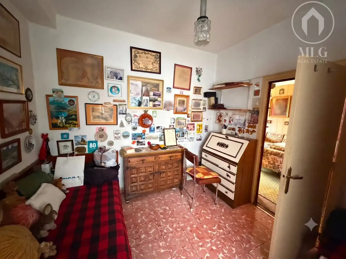 Bedroom of Flat for sale in Málaga  with Terrace