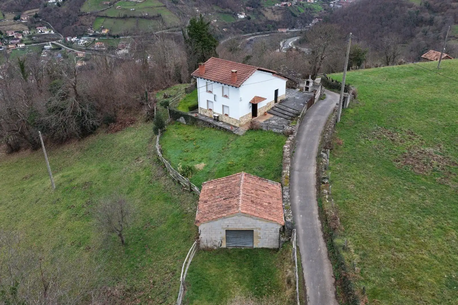 Exterior view of Houses for sale in Aller  with Heating, Private garden and Parquet flooring