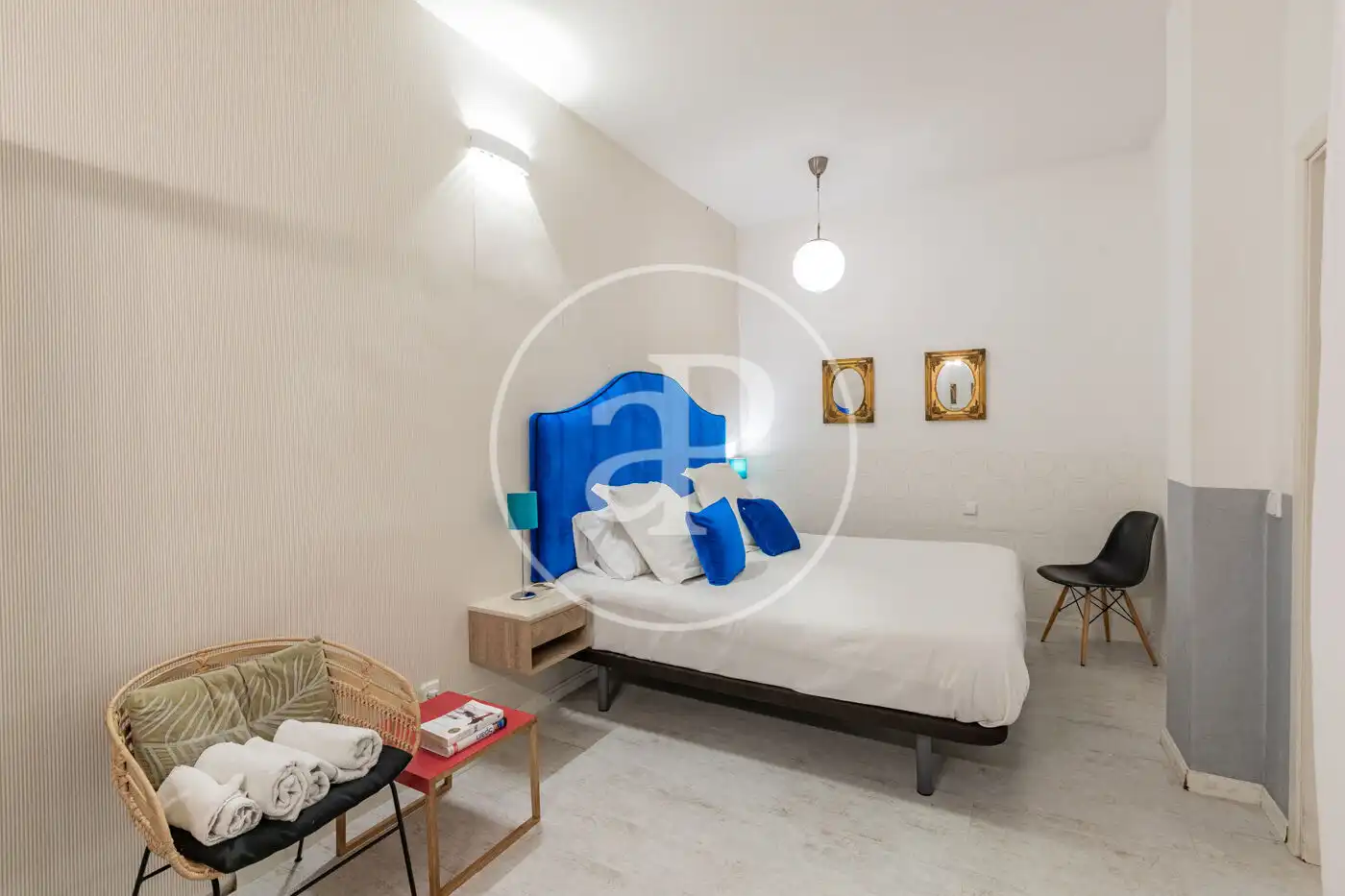 Bedroom of Flat for rent in Madrid  with Air Conditioner, Heating and Furnished