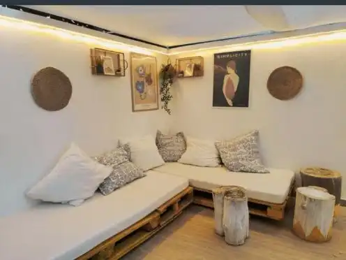 Sala d'estar de Casa o xalet en venda en Rota