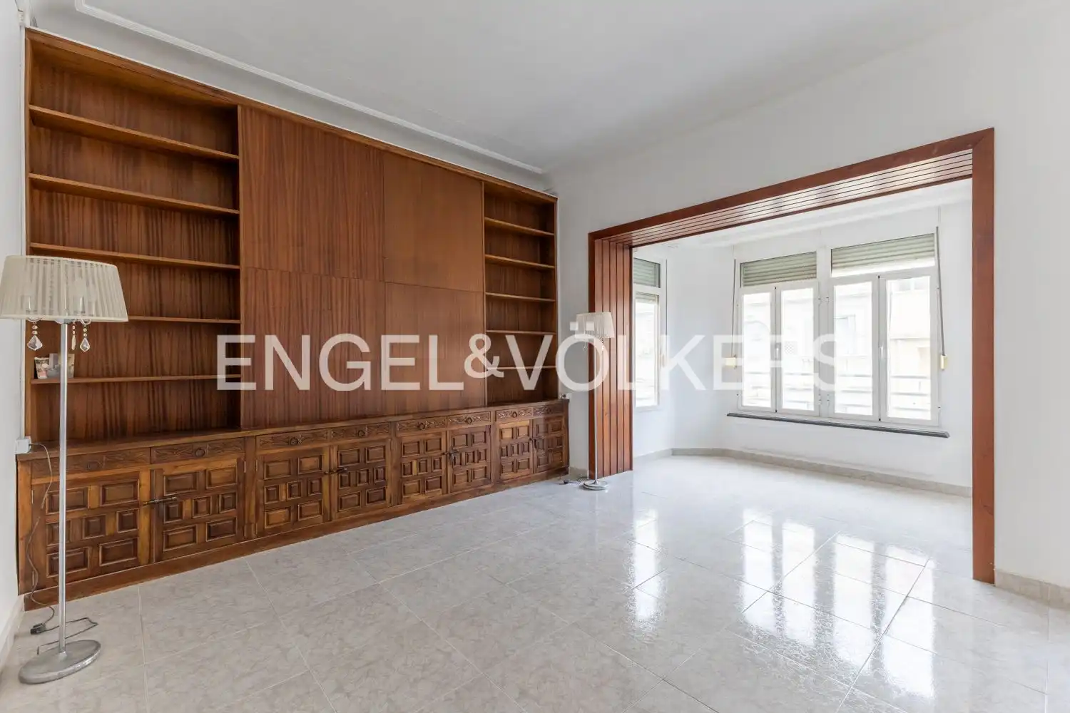 Wohnzimmer von Wohnung zur Miete in Valencia mit Klimaanlage, Heizung und Parkett