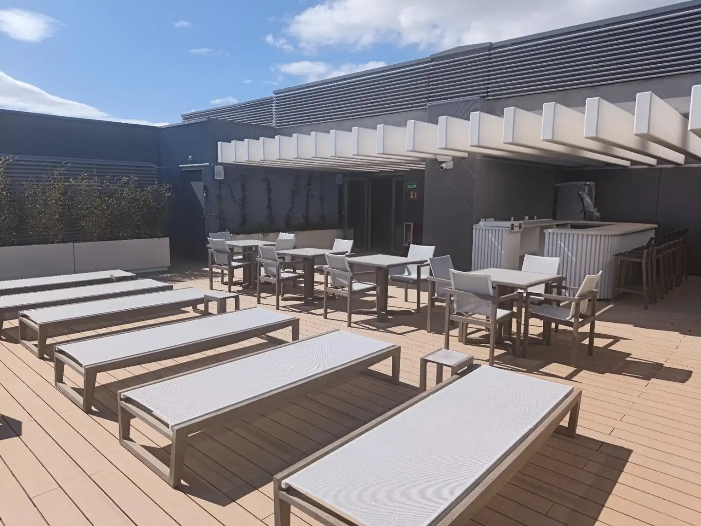 Terraza de Piso de alquiler en Málaga con Aire acondicionado, Calefacción y Terraza
