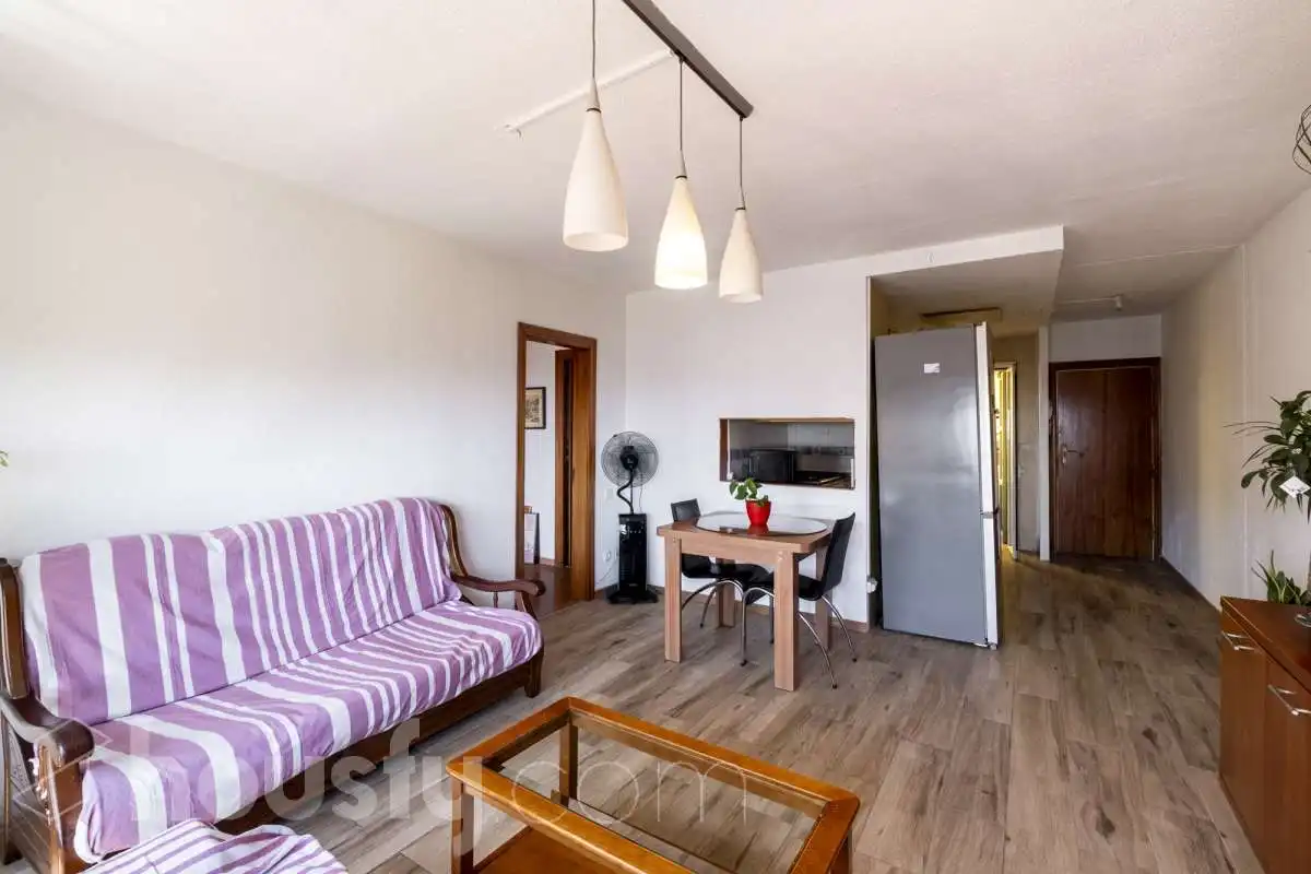 Sala de estar de Piso en venta en Barcelona con Amueblado