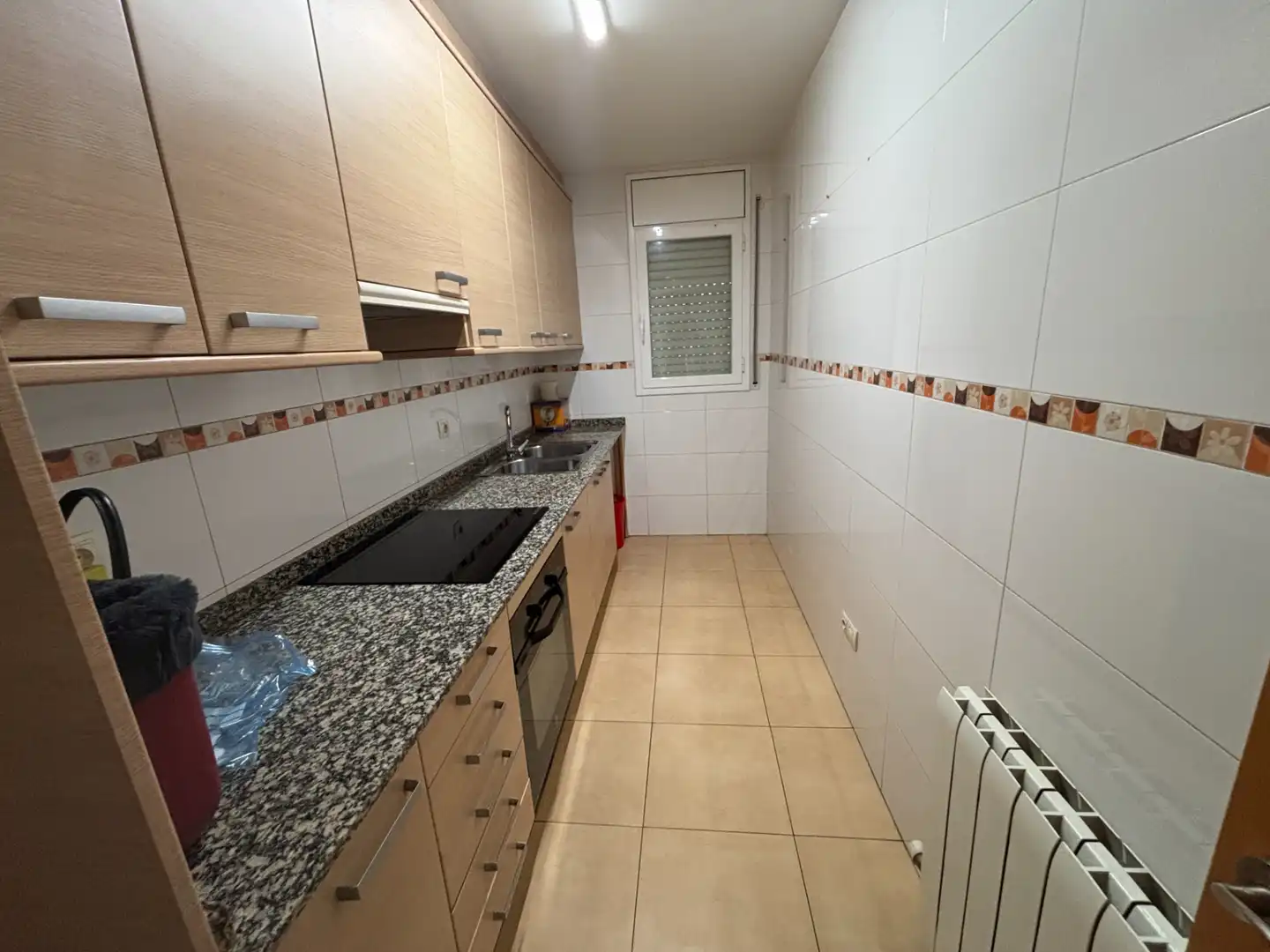 Kitchen of Flat for sale in Rosselló  with Heating, Terrace and Oven