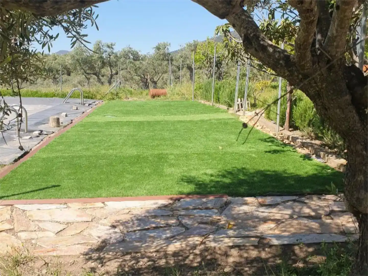 Garten von Wohnung zum Verkauf in Casas de Millán mit Schwimmbad