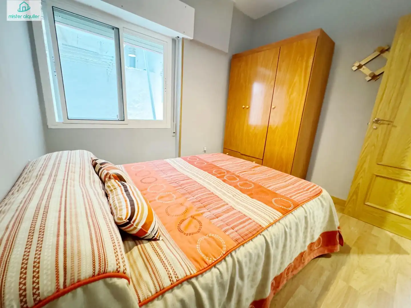 Schlafzimmer von Wohnung zur Miete in Sant Joan d'Alacant mit Klimaanlage, Heizung und Möbliert