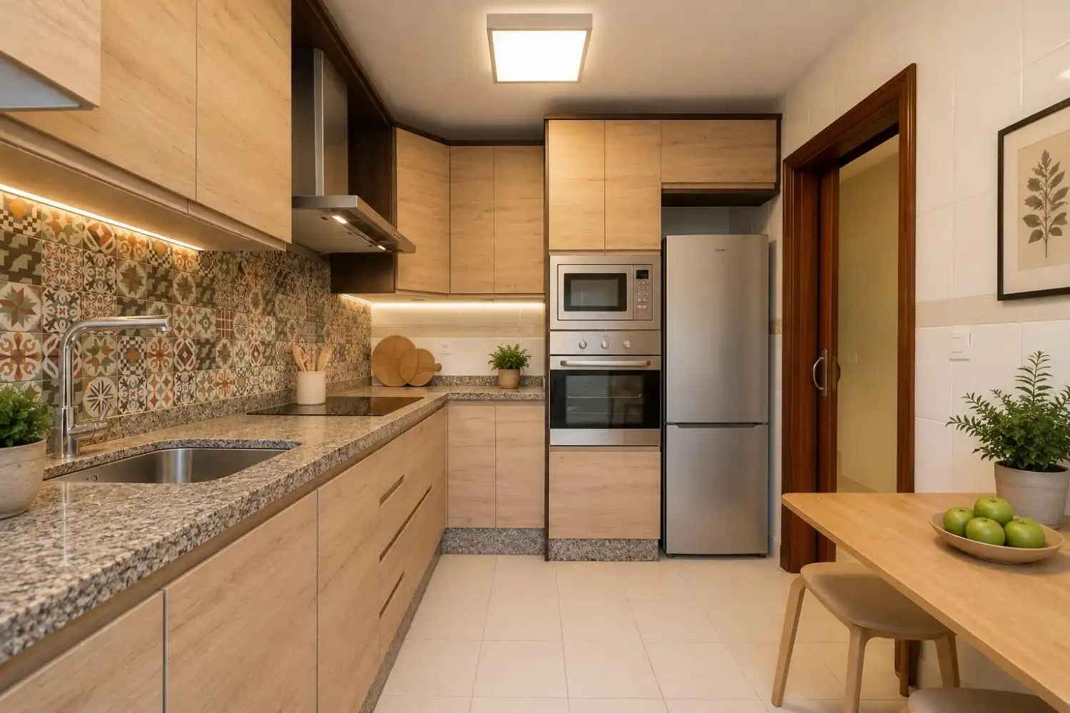 Cocina de Dúplex en venta en Santa Cruz de Tenerife con Jardín privado, Terraza y Trastero