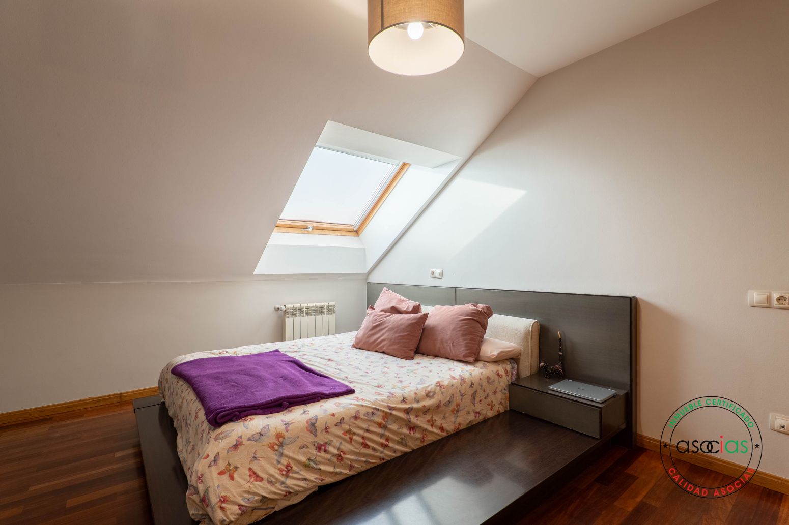 Bedroom of Flat for sale in Gijón   with Heating, Parquet flooring and Storage room