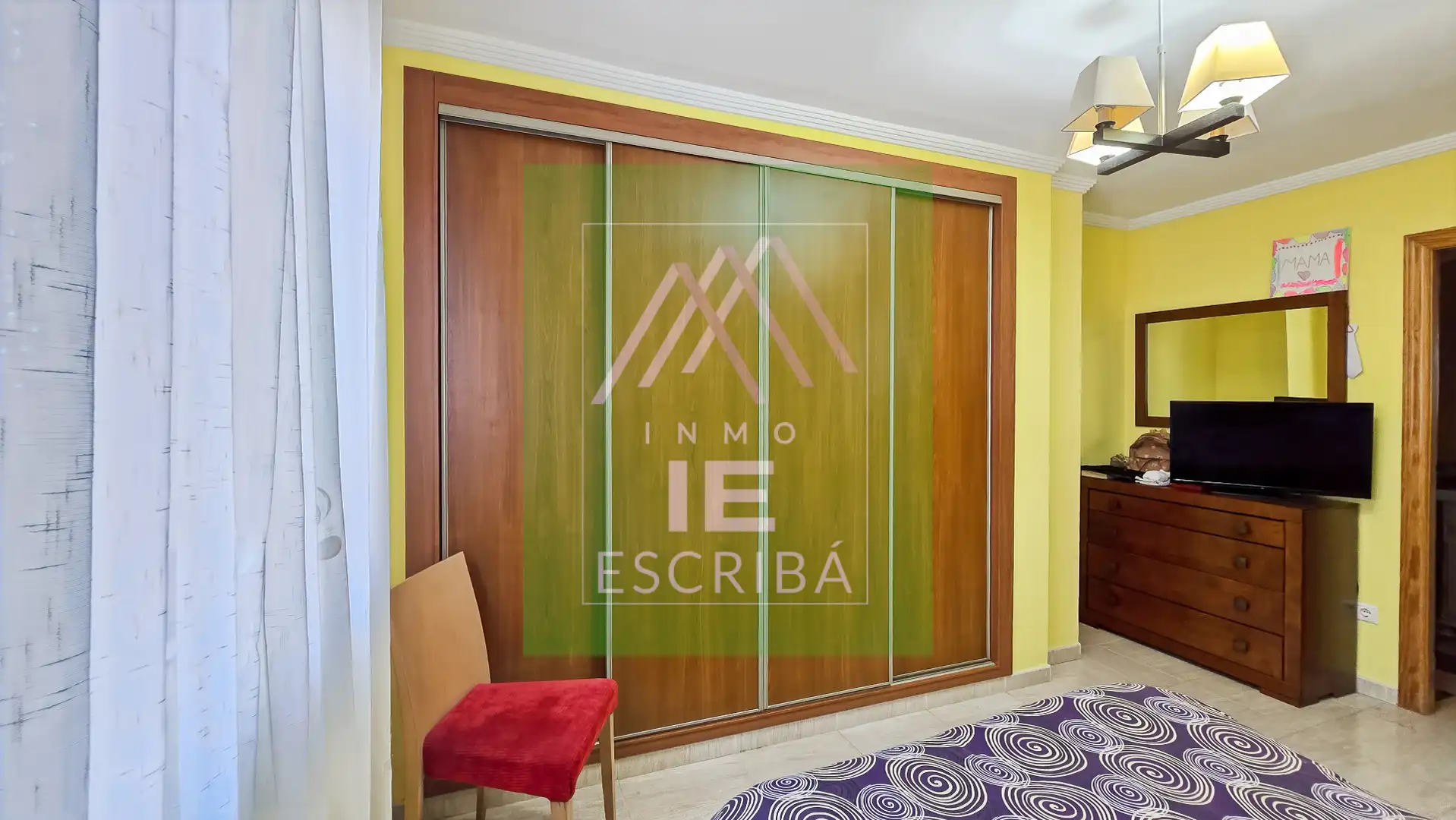 Bedroom of Flat for sale in Catadau  with Air Conditioner and Terrace