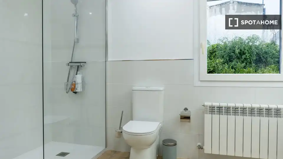 Badezimmer von Wohnungen zur untervermieten in  Palma de Mallorca mit Klimaanlage, Terrasse und Möbliert