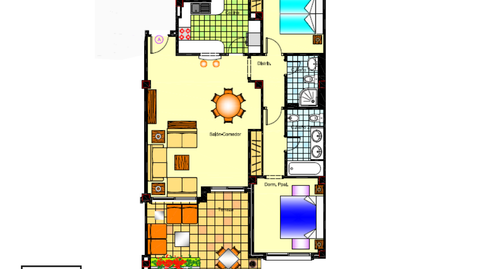 Foto 2 de Casa o xalet en venda a Villamartín - Las Filipinas, Alicante