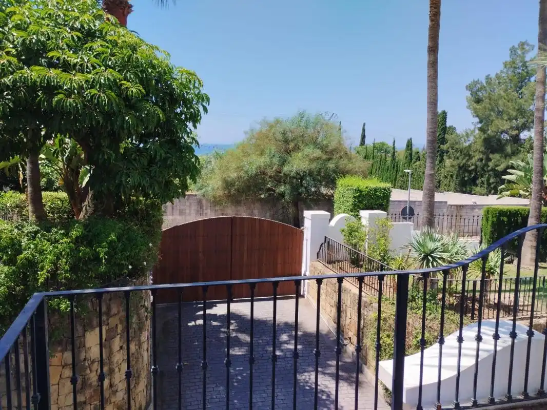 Exterior view of Flat for sale in Marbella  with Air Conditioner, Heating and Private garden
