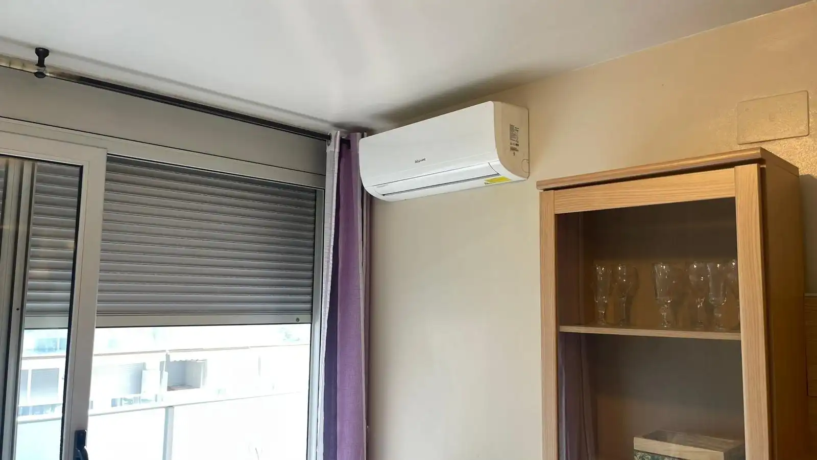Terrassa de Apartament de lloguer en Villajoyosa / La Vila Joiosa amb Aire condicionat, Moblat i Balcó