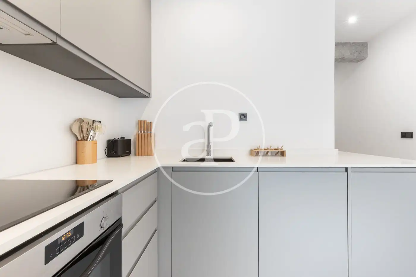 Cocina de Loft en venta en Valencia con Aire acondicionado, Calefacción y Terraza