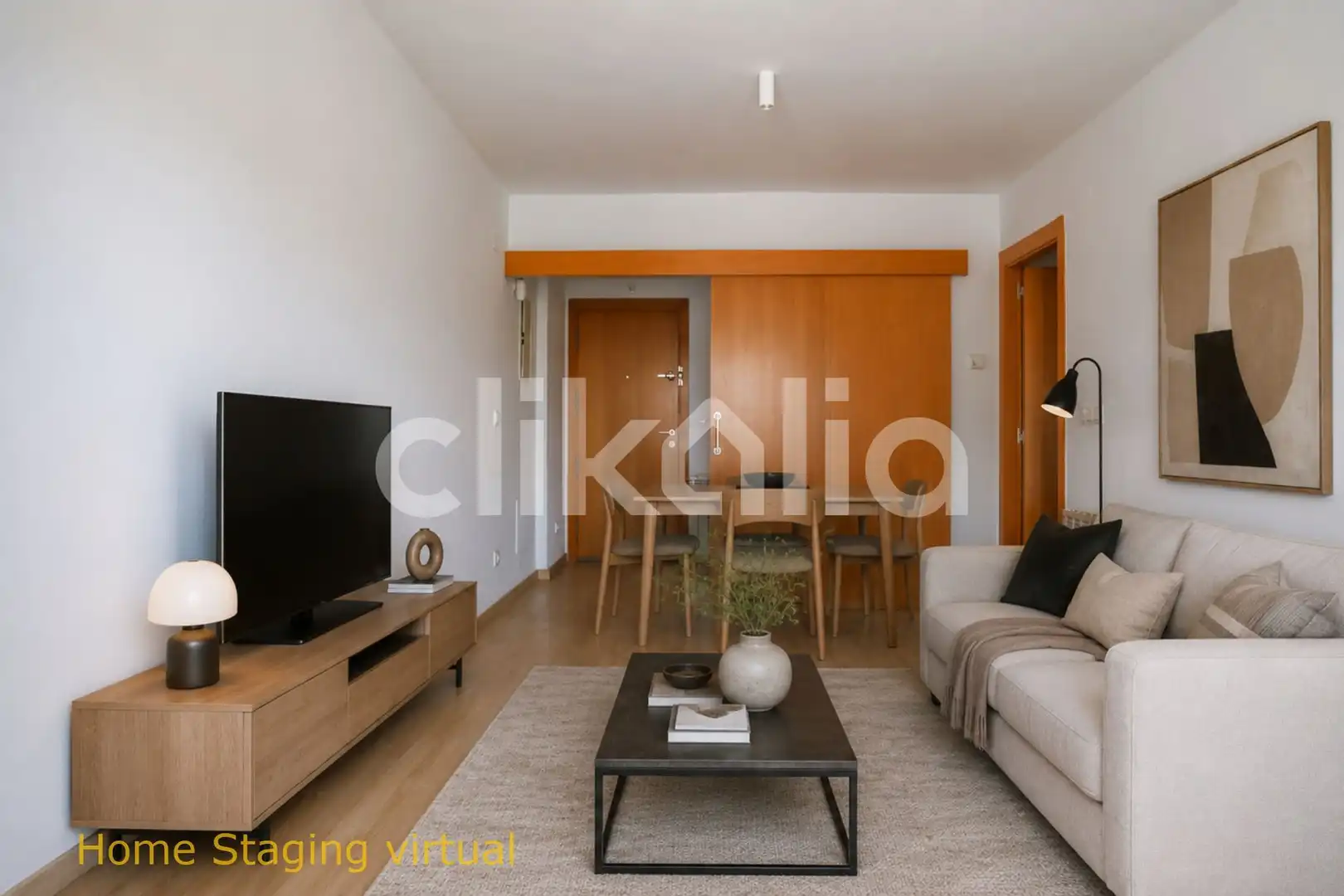 Sala d'estar de Pis en venda en Montecillo