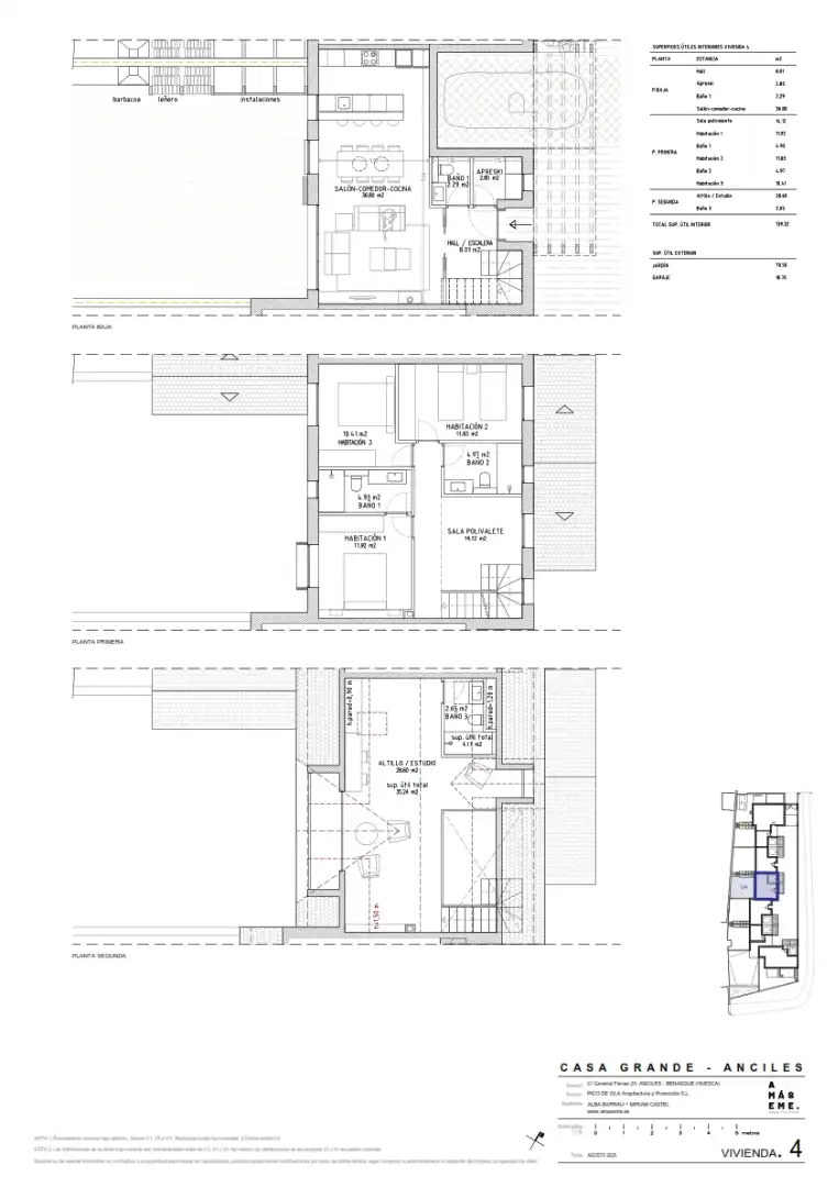Casa adosada en venta en Benasque con Aire acondicionado, Calefacción y Jardín privado