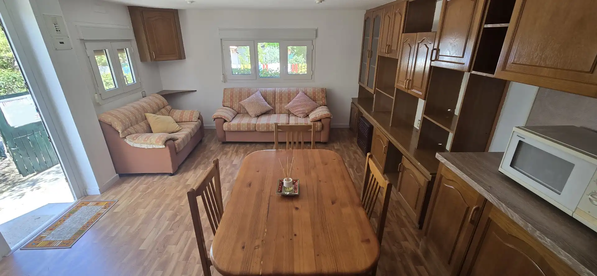 Wohnzimmer von Haus oder Chalet zum Verkauf in Ituero y Lama mit Heizung, Privatgarten und Möbliert