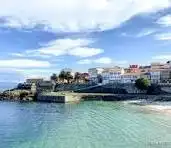 Exterior view of Flat for sale in Fisterra  with Parquet flooring and Furnished