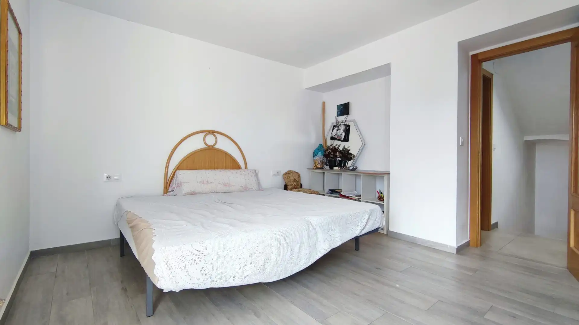 Dormitori de Casa adosada en venda en Alcoy / Alcoi amb Aire condicionat, Jardí privat i Traster