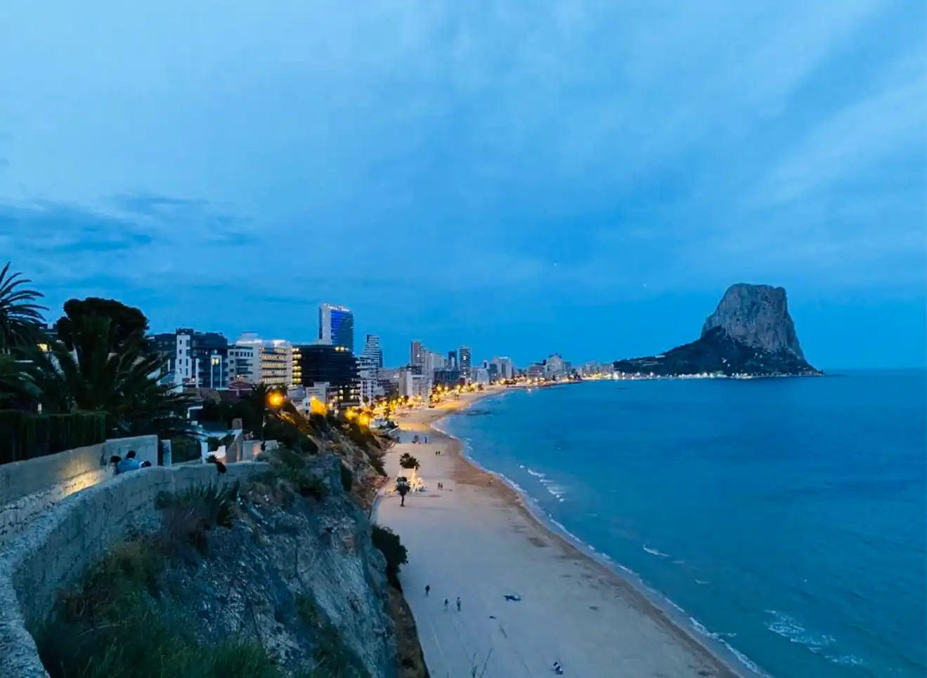 Vista exterior de Apartamento en venta en Calpe / Calp con Aire acondicionado, Calefacción y Terraza
