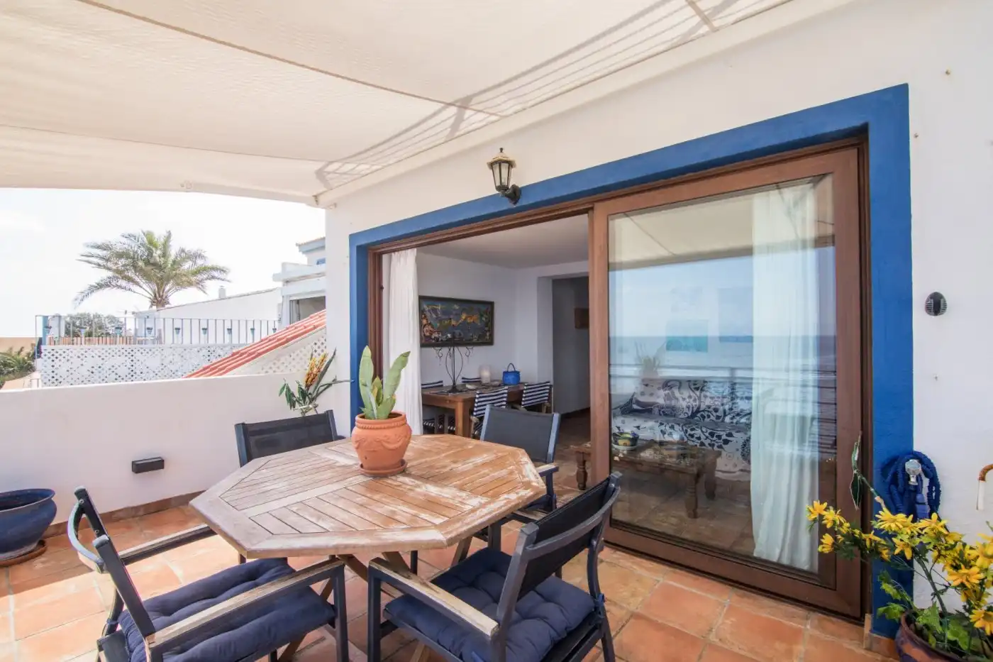 Terraza de Casa adosada de alquiler en Alicante / Alacant con Aire acondicionado, Terraza y Amueblado