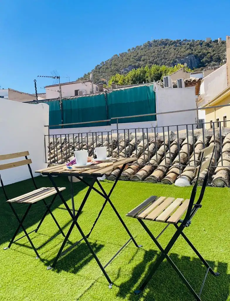 Terrasse von Wohnungen zur Miete in Jaén mit Klimaanlage, Heizung und Parkett
