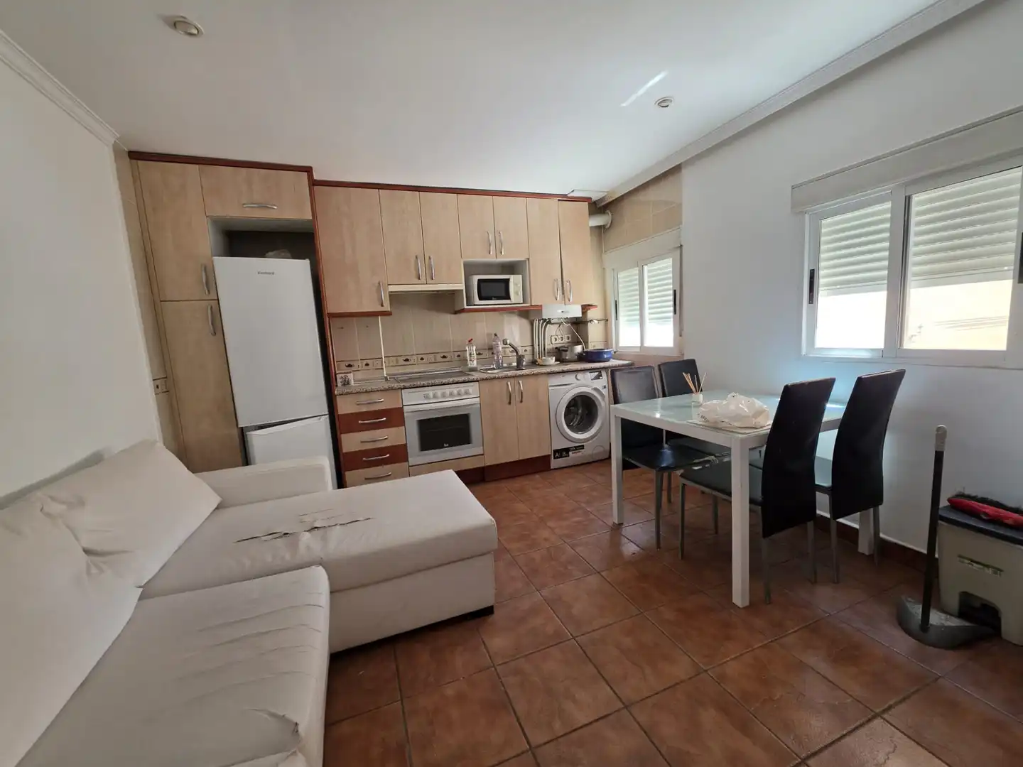 Cocina de Piso en venta en Madrid con Calefacción, Parquet y Amueblado