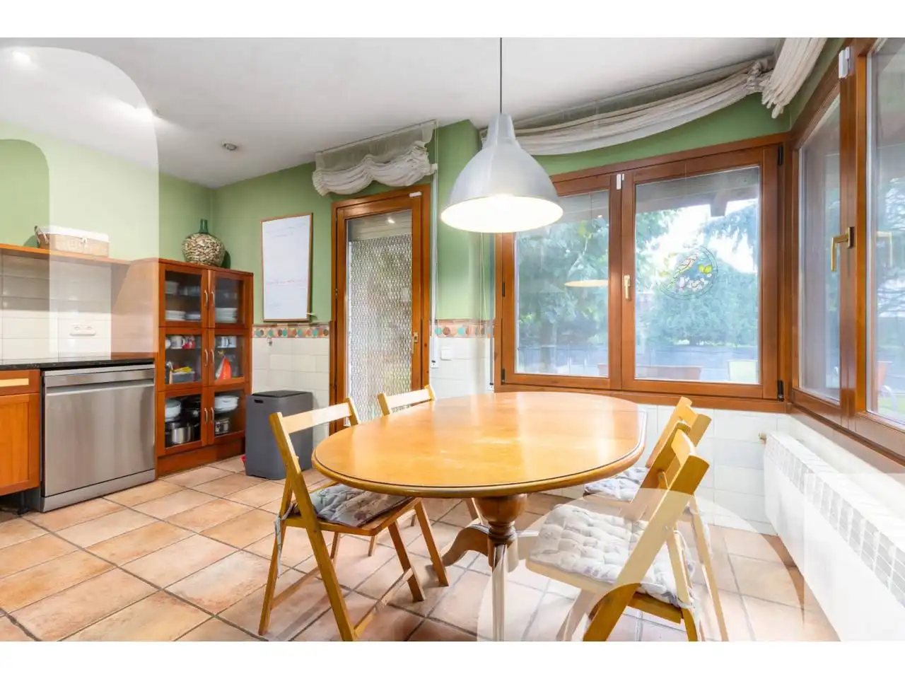 Comedor de Casa o chalet de alquiler en Santa Eulàlia de Ronçana con Calefacción, Jardín privado y Terraza